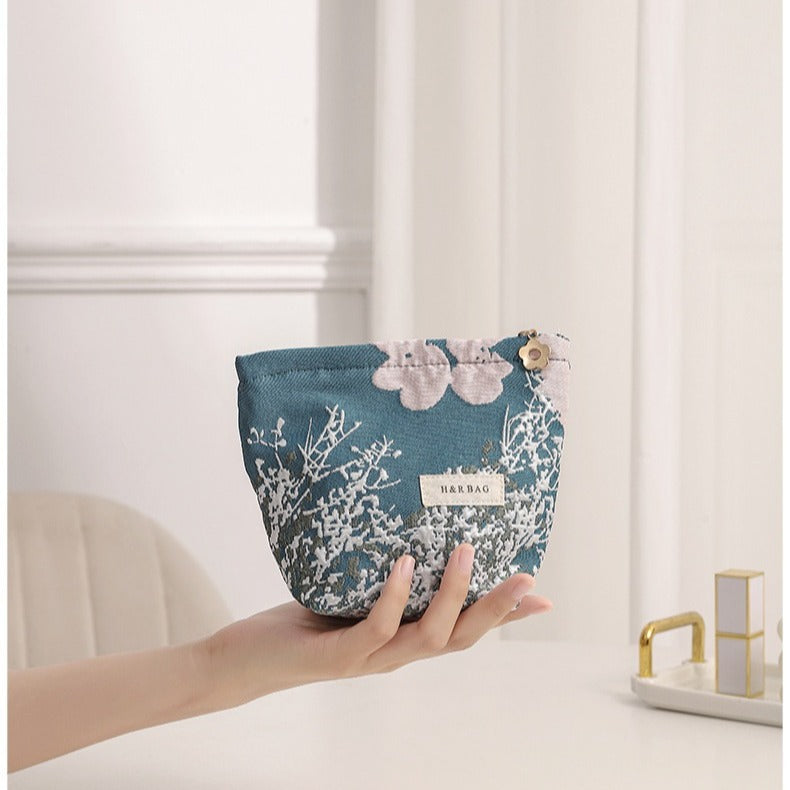 Vintage Floral Makeup Bag - DippedShop Wholesale - #1571