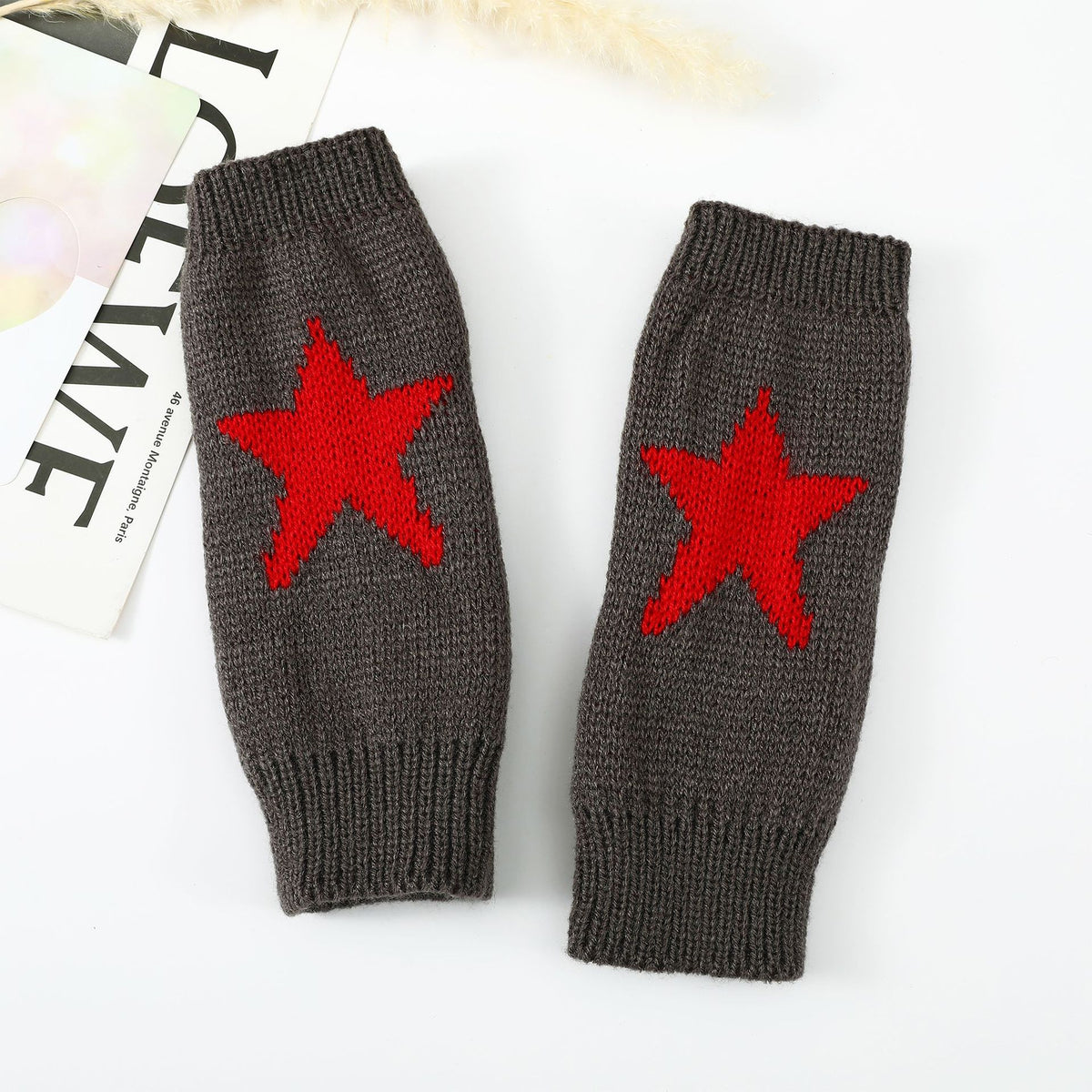 Knit Fingerless Arm Warmers - DippedShop Wholesale - #2291