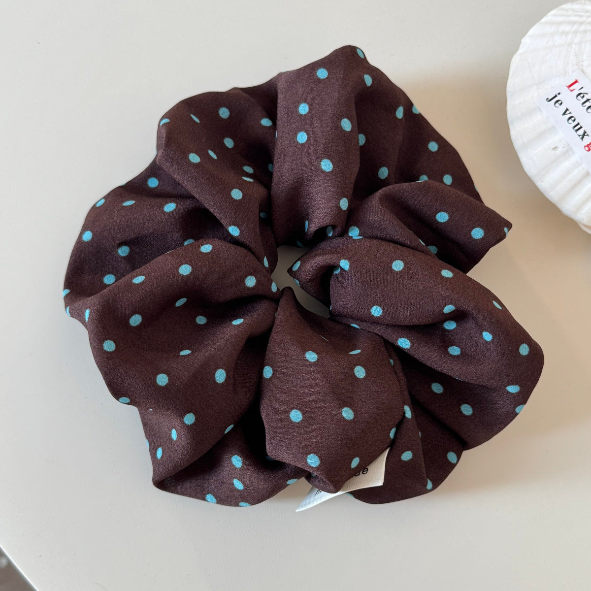 Sweet Floral Print Elastic Hair Scrunchies 6W6HSR348