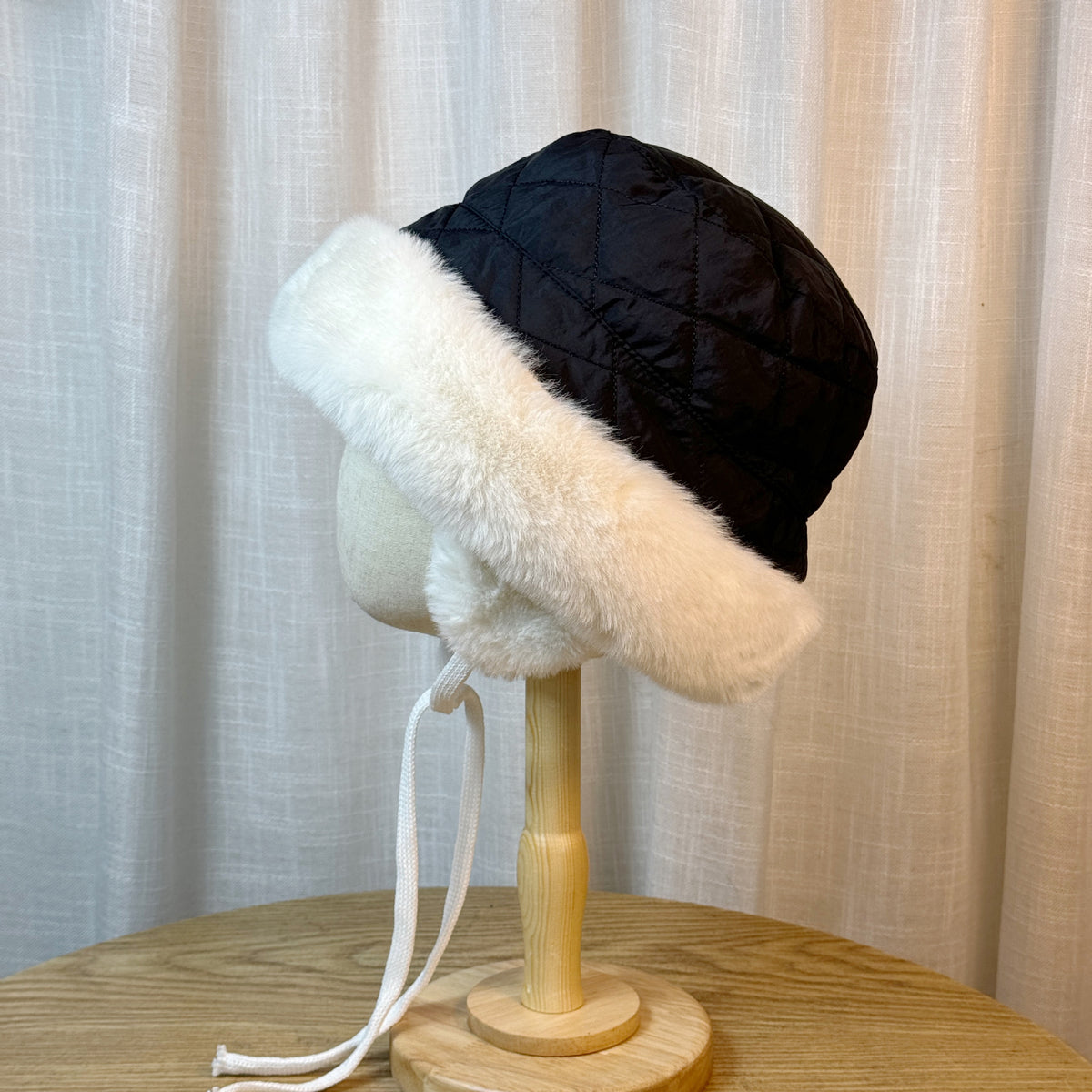 Fleece Lined Earflap Bucket Hat - DippedShop Wholesale - #3027