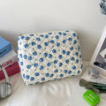 Floral  Quilted Storage Cosmetic Bag 6C5CO72