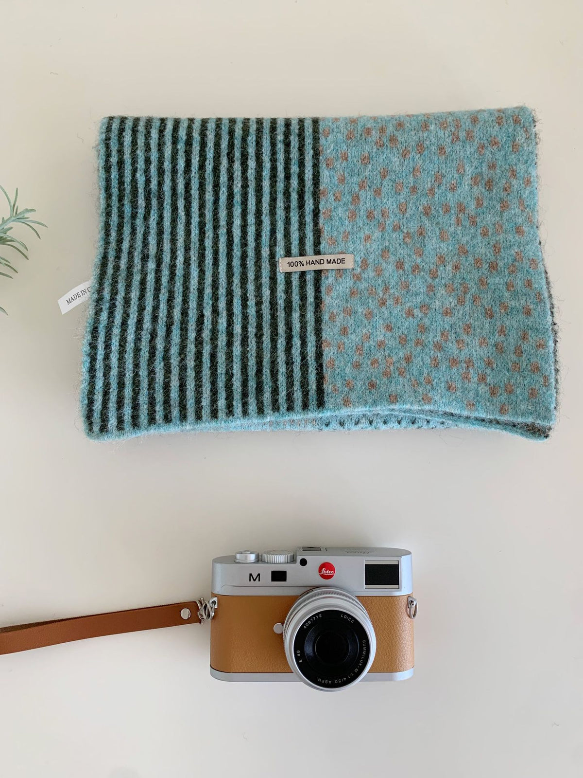 Patchwork Knit Scarf - DippedShop Wholesale - #0355