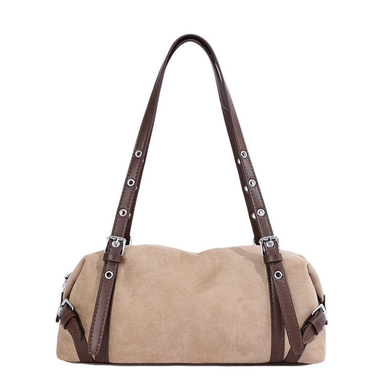 Fashion Suede Large Capacity Shoulder Bag 6W10BBG1855