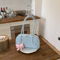 Sweet Color Block Polka Dots Underarm Bag 6W10BBG1373