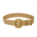 Boho Straw Woven Elastic Waist - DippedShop Wholesale - #0227