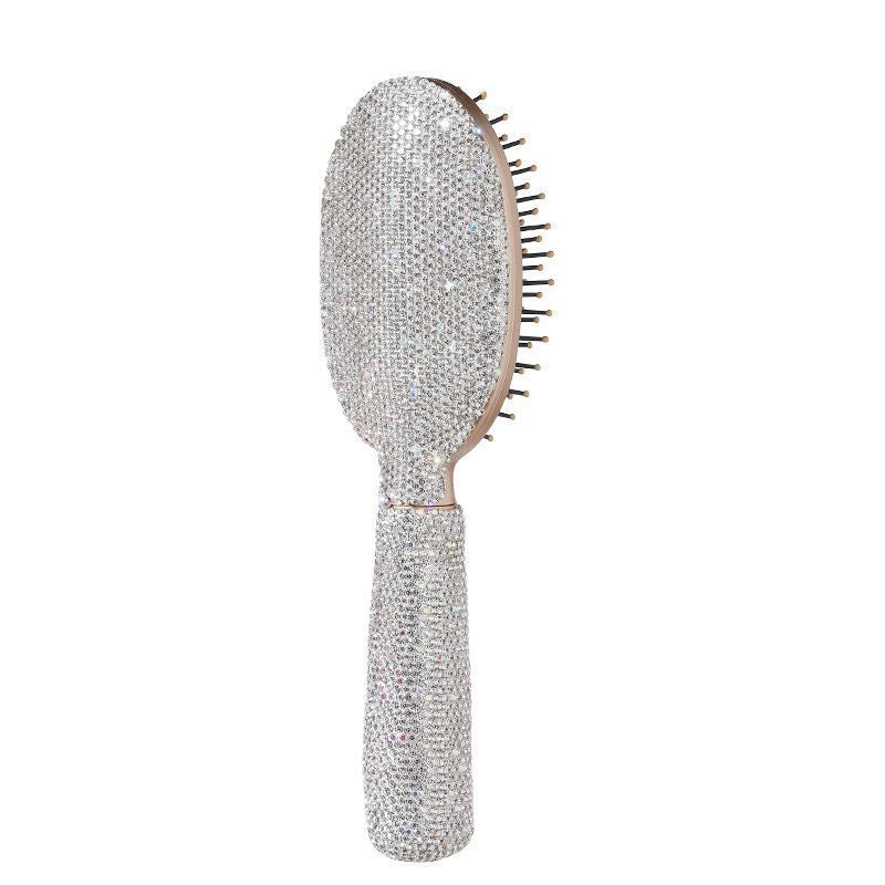 Rhinestone Portable Anti-Static Cushion Hair Brush 6C5CB161