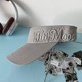 Breathable Solid Color Letters Embroidery Sun Set MK2COK6W6HAT368