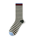 Classic Colorful Striped Mid Calf Socks 6W8FSO775