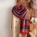 Boho Ethnic Shawl Scarf - DippedShop Wholesale - #2179