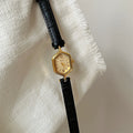Vintage Leather Strap Watch - DippedShop Wholesale - #8179