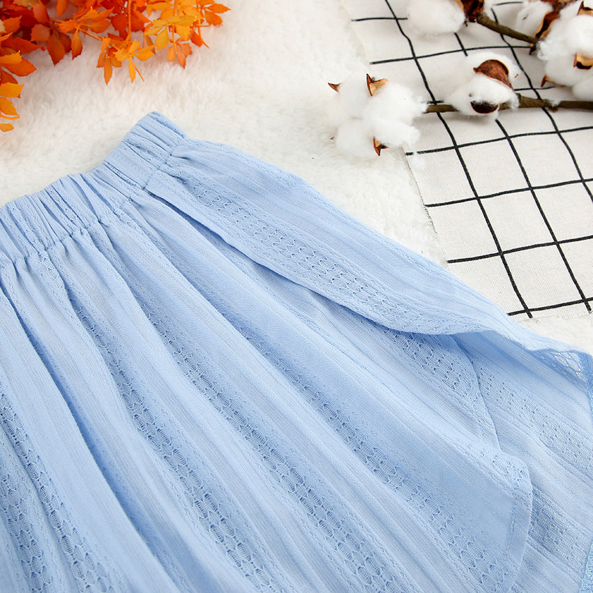 Jacquard Solid Sleepwear Set - DippedShop Wholesale - #5539