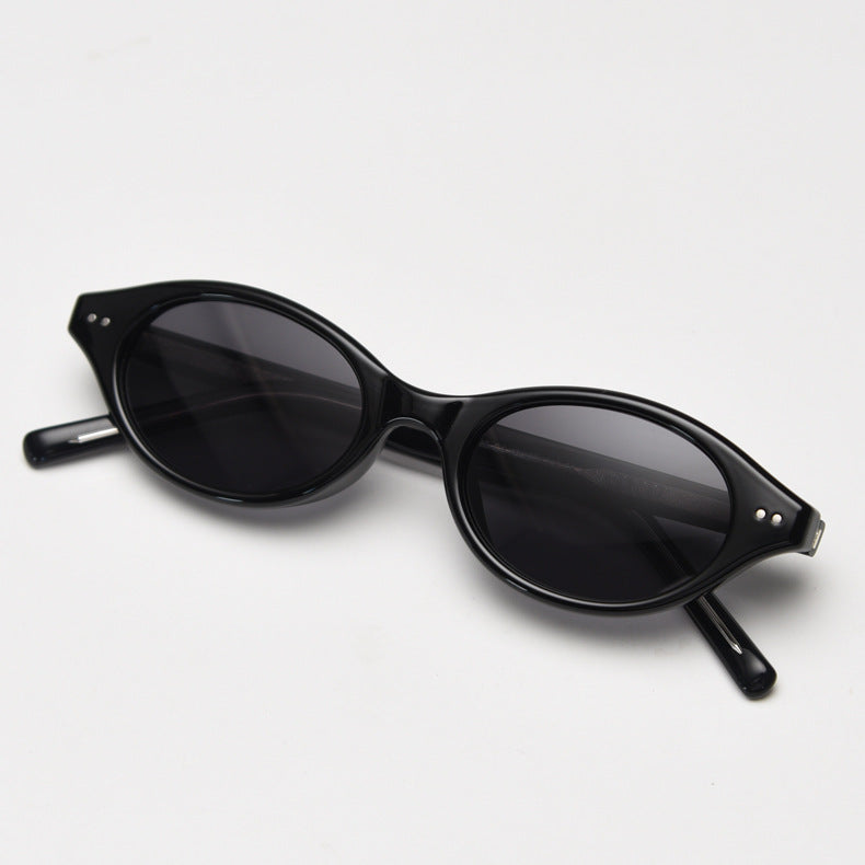 Vintage Oval Polarized Sunglasses - DippedShop Wholesale - #1747