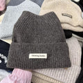 Cute Soft Cat Ears Knit Beanie Hat 6W6HAT713