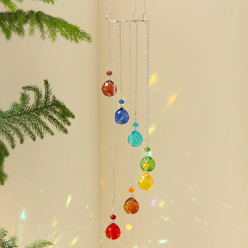 Crystal Ball Windchime Suncatcher - DippedShop Wholesale - #8035