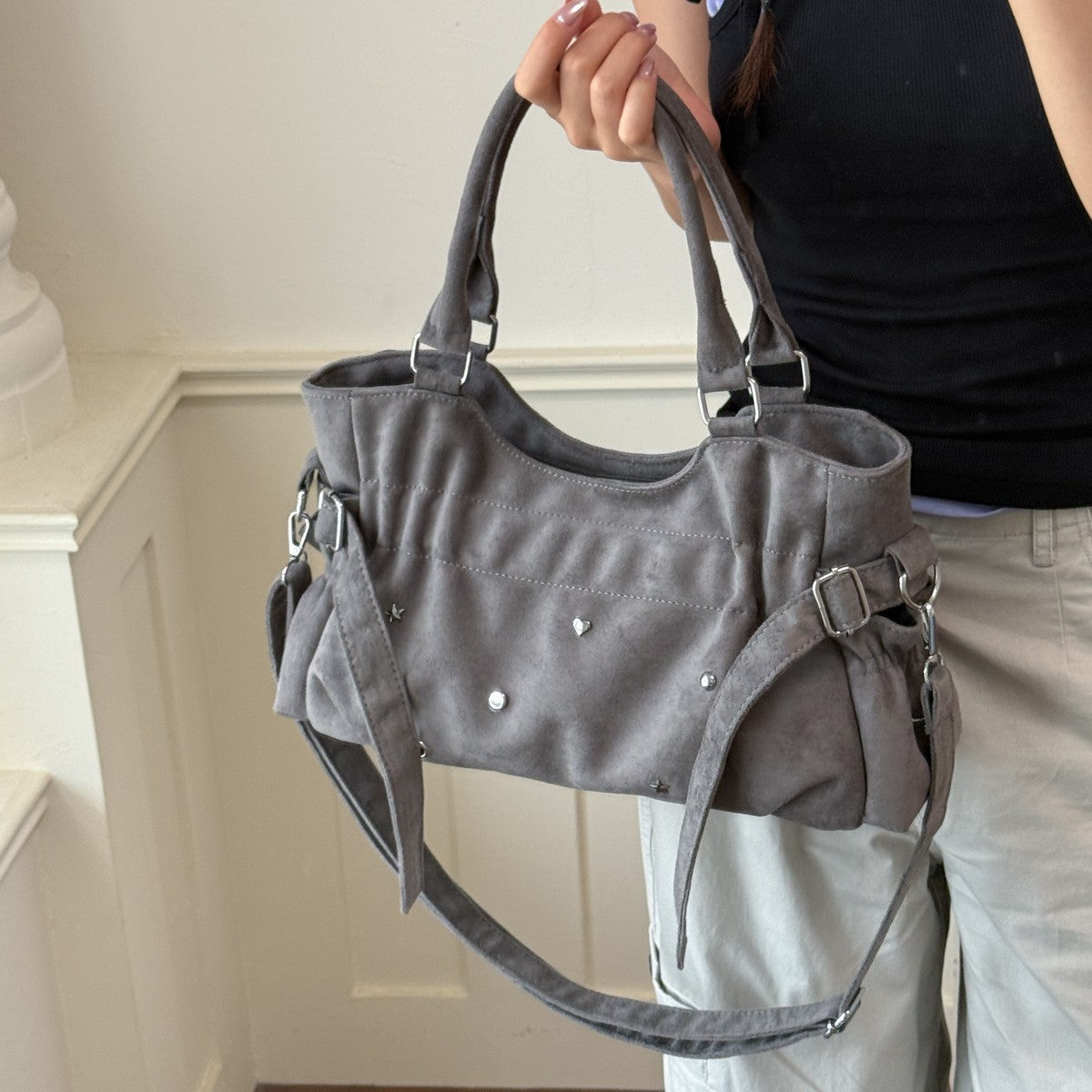 Large Capacity Commuter Tote Bag - DippedShop Wholesale - #5779