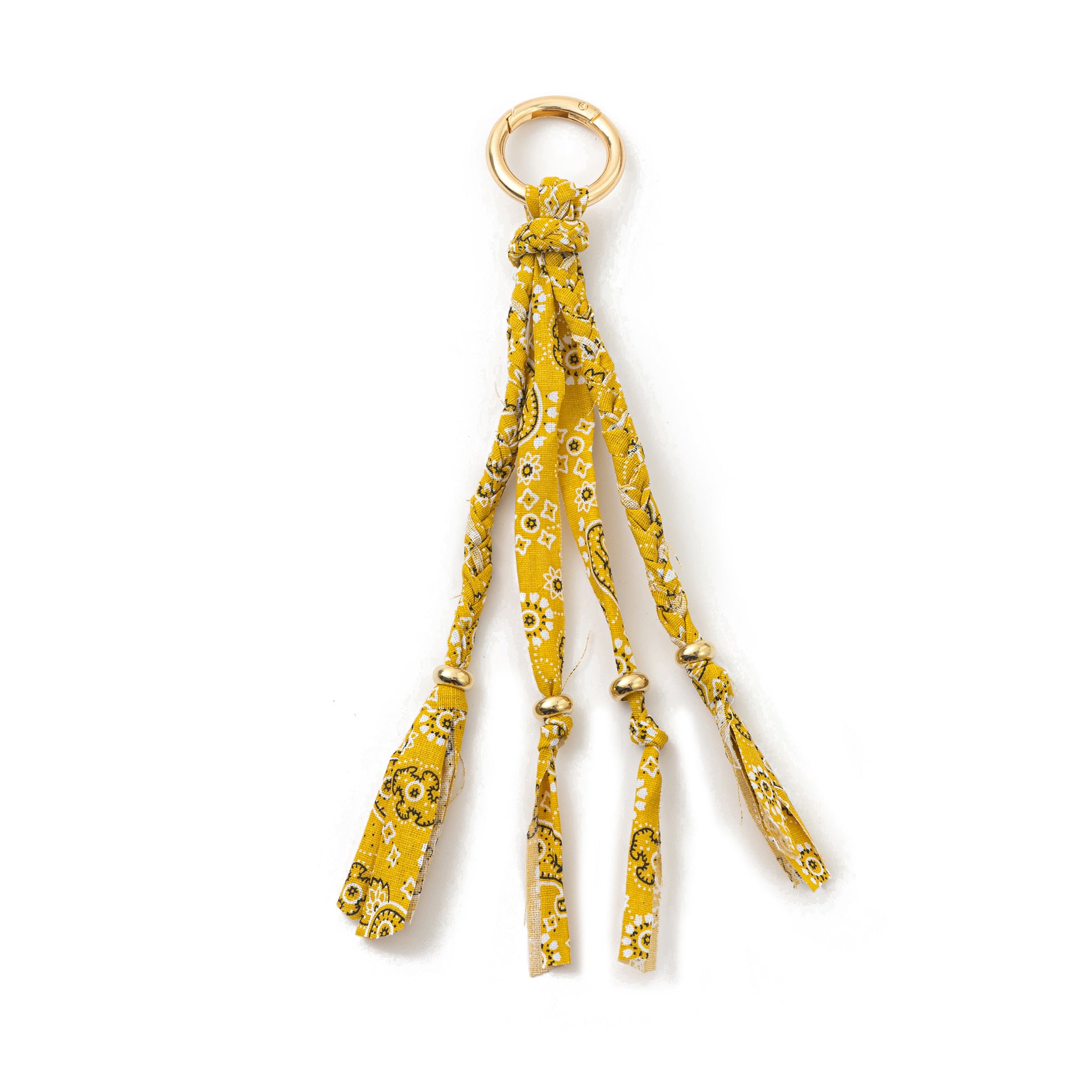 Floral Scarf Tassel Charm - DippedShop Wholesale - #6099