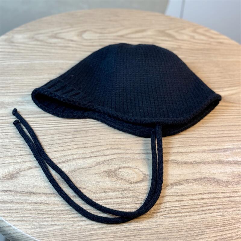 Knit Earflap Bucket Hat - DippedShop Wholesale - #1731