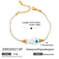 Cute Fish Pendant Rope Bradided Bracelet 6W6JBR354