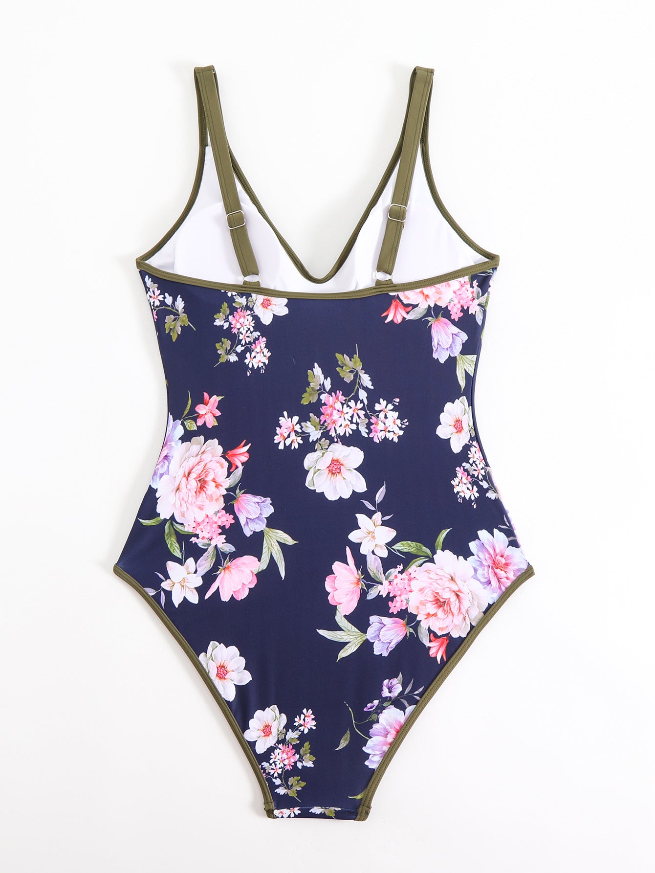 Sexy Floral One-Piece Swimsuit - DippedShop Wholesale - #0643