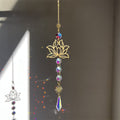 Hollow Out Lotus Suncatcher - DippedShop Wholesale - #7075