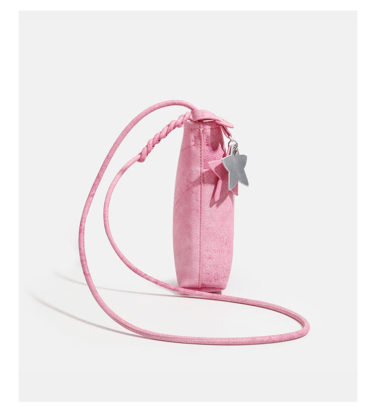 Cute Star Pendnat  Phone Crossbody Bag 6W10BBG1372