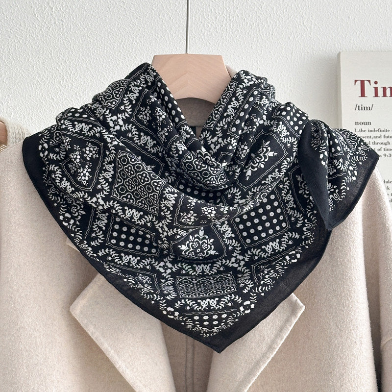 Square Silk Scarf - DippedShop Wholesale - #8403