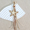 Handmade Raffia Woven Starfish Bag Charm MK2ZCEP6W10BBC79