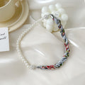 Silk Scarf Necklace - DippedShop Wholesale - #7779