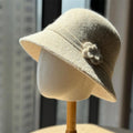 Flower Knit Bucket Hat - DippedShop Wholesale - #4371