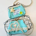 Velvet Starfish Coin Purse - DippedShop Wholesale - #2547