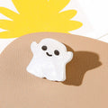 Funny Halloween Ghost Pumpkin Hair Claw 6W6HCP1318