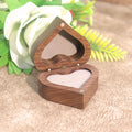 Heart Wooden Ring Box - DippedShop Wholesale - #1635
