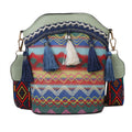 Boho Tassel Crossbody Bucket Bag - DippedShop Wholesale - #1603