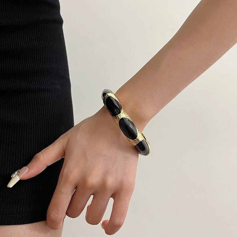 Retro Gold Plated Enamel Glaze - DippedShop Wholesale - #0227