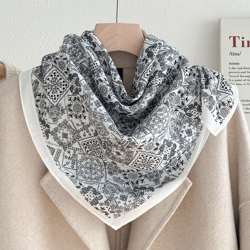 Square Silk Scarf - DippedShop Wholesale - #3939