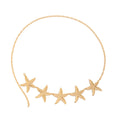 Stylish Gold Plated Starfish W - DippedShop Wholesale - #3027