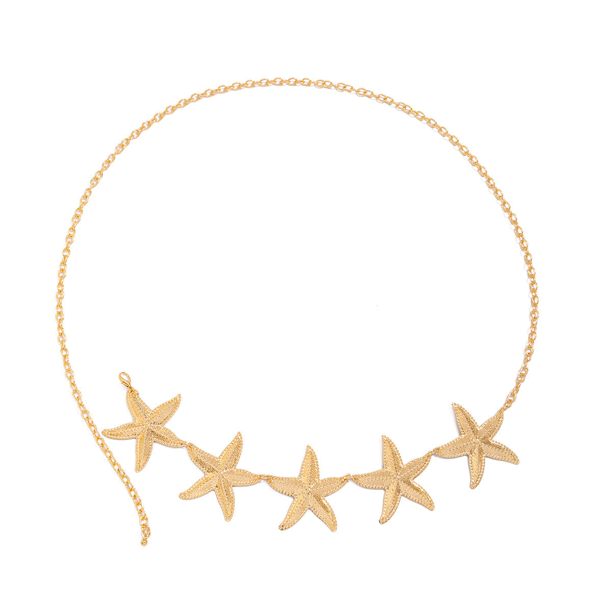 Stylish Gold Plated Starfish W - DippedShop Wholesale - #3027