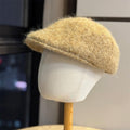 Leather Beret Hat - DippedShop Wholesale - #8131