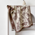 Reversible Cat Moon Scarf - DippedShop Wholesale - #1763