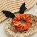 Halloween Bat Antler Scrunchies - DippedShop Wholesale - #9411