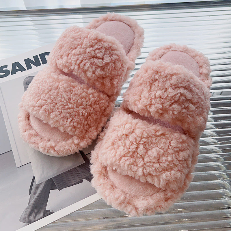 Fluffy Fuzzy Slippers - DippedShop Wholesale - #8435