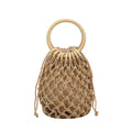 Straw Woven Beach Handbag - DippedShop Wholesale - #3027
