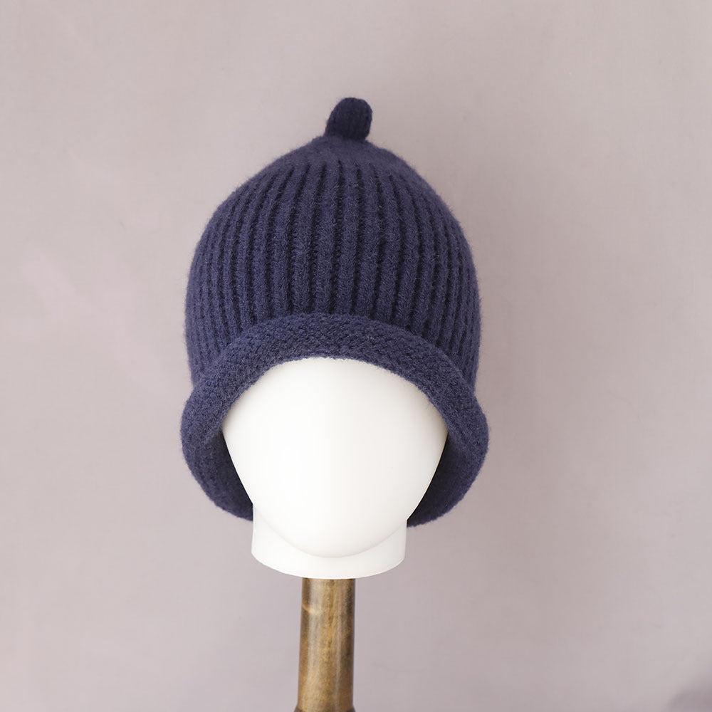 Cute Pointed Top Knit Bucket Hat 6W6HAT703