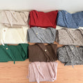 Trendy Solid Color Knit Shawl Triangle Scarf 6W6NSC102