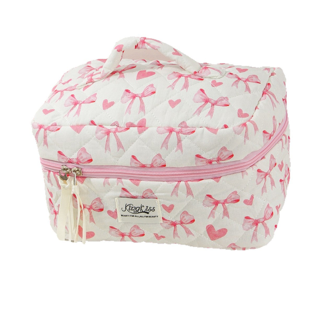 Quilted Cosmetic Bag - DippedShop Wholesale - #5795