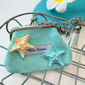 Velvet Starfish Coin Purse - DippedShop Wholesale - #8707