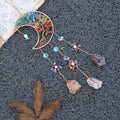 Colorful Stones Moon Dream Catcher Suncatcher MK2CZAS6H7HLS84