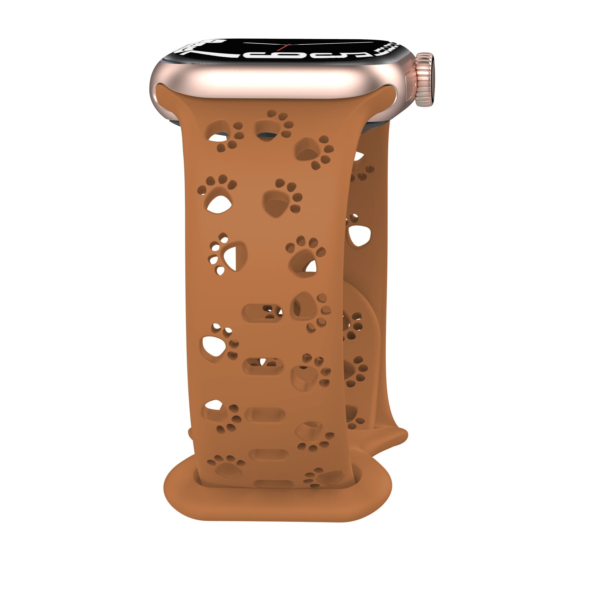 Solid Color Cat Claw Hollow Out Watch Band 6W6JWA145