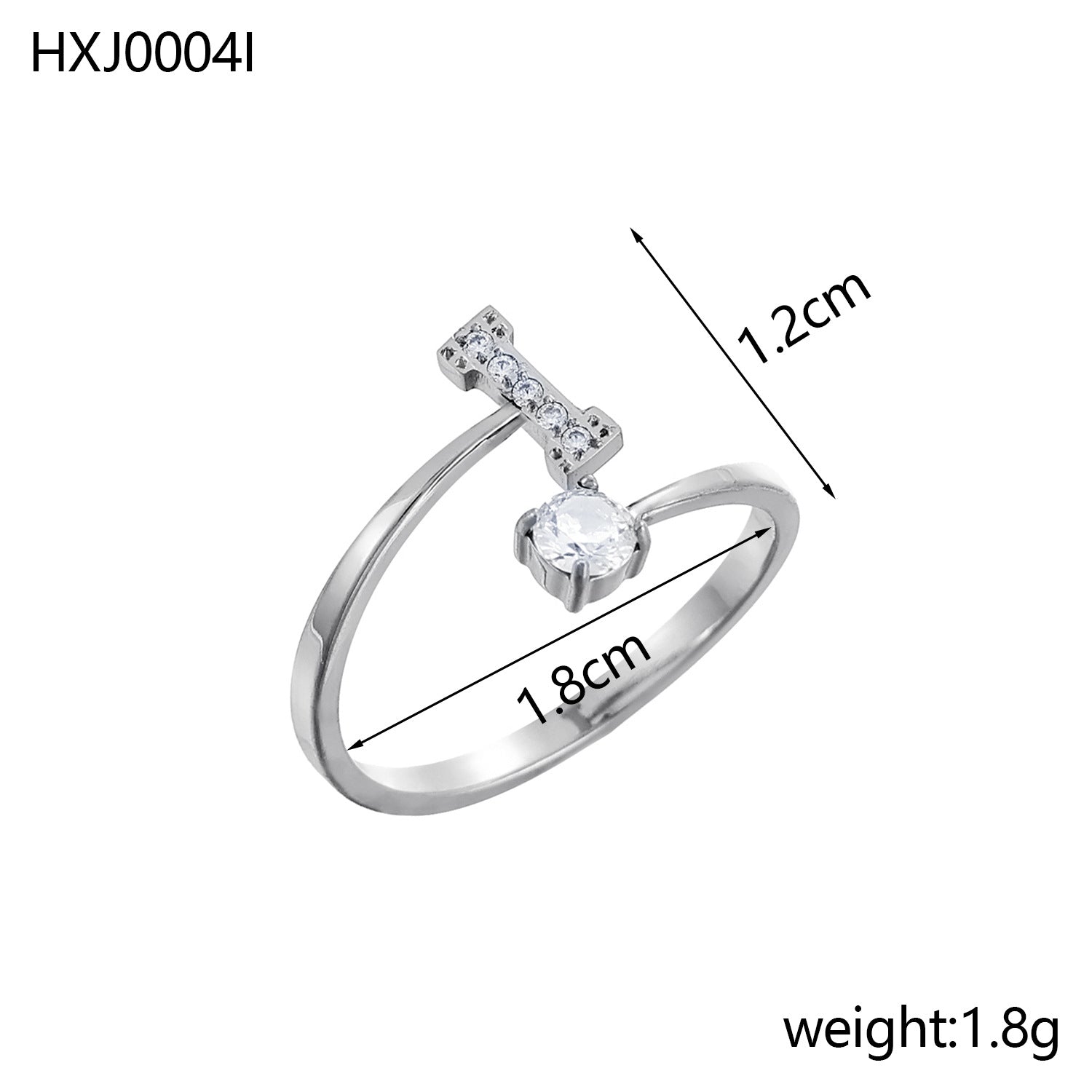 Simple Gold Plated Rhinestone - DippedShop Wholesale - #7875