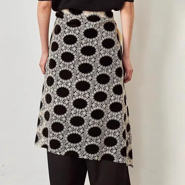 Crochet Lace Wrap Skirt - DippedShop Wholesale - #2035